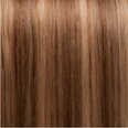DS Microring extensions Natural Straight 51 cm kl: 6/27 Brown+Honey Brown Highlights