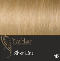 Yes Hair Extensions Silver Line 40 cm 18