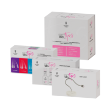 Complete starterset Victoria Vynn Soft Gel Tips Set | Long Stiletto tips + Led lamp + Vloeistoffen