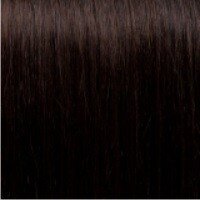 DS Microring extensions Natural Straight 30 cm kl: 2 Dark Brown