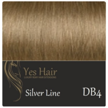 Yeshair silver line 50 cm Wavy kleur DB4