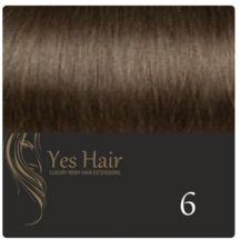 Yeshair silver line 50 cm Wavy kleur 6