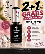 2+1 GRATIS Victoria Vynn&trade; Gel Polish Soak Off Top It No Wipe 15 ML