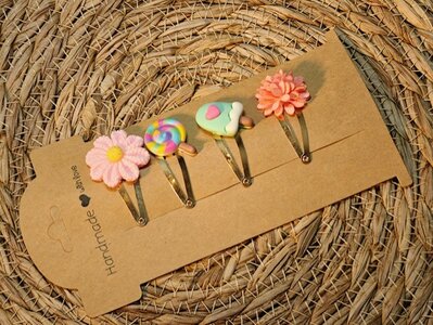 Klik klak haarspeldjes Fleur