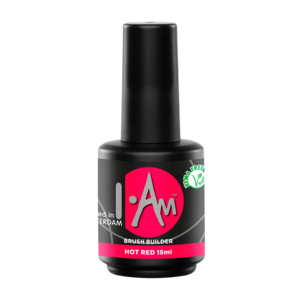 I.Am Brush Builder &ndash; Hot Red (15ml) HEMA &amp; TPO vrij