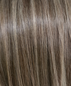 Estee Paris Genius Weft 40cm Kleur 1A/1A+7Q - bruin + midden cool blond &amp; bruine roots