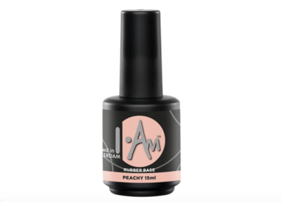 I.Am Rubber Base Peachy (15ml) | HEMA &amp; TPO vrij