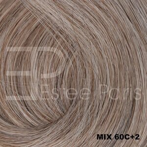 Estee Paris Genius Weft 40cm Kleur Mix 60C+2 - Mix licht ash blond | 100% Remy Haar