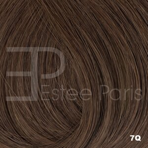 Estee Paris Genius Weft 50 cm  Kleur 7Q - Donkerblond cool| 100% Remy Haar