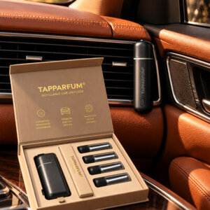 Refillable car difuser