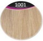 Great Hair extensions/50 cm stijl KL: 1001 - platinablond 