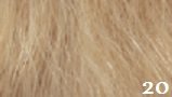 Great Hair weft 50 cm breed, 50 cm lang KL: 20 - lichtblond 