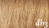 Great Hair weft 50 cm breed, 50 cm lang KL: DB3 - goudblond 