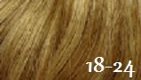 Great Hair weft 50 cm breed, 50 cm lang KL: 18/24 - goudblond &amp; diep blond 