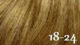 Great Hair weft 50 cm breed, 50 cm lang KL: 18/24 - goudblond &amp; diep blond 