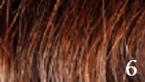 Great Hair weft 50 cm breed, 50 cm lang KL: 6 - chocoladebruin 