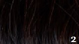 Great Hair weft 50 cm breed, 50 cm lang KL: 2 - donkerbruin 