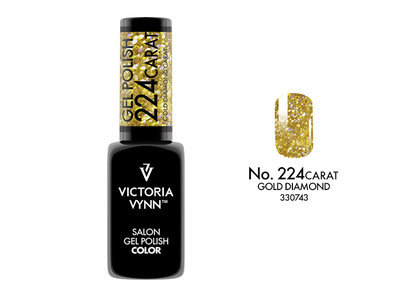Victoria Vynn&trade; Gel Polish Soak Off 224 - Gold Diamond