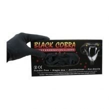 Latex Handschoenen Black Cobra maat M