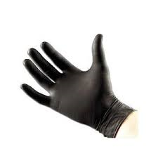 Nitril Handschoen Black100st  maat M