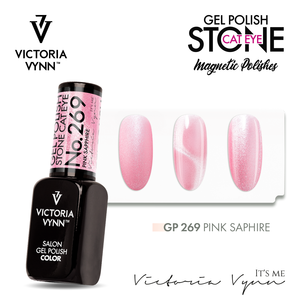 Victoria Vynn&trade; Gel Polish Soak Off 269 - Stone Cat Eye Pink Sapphire