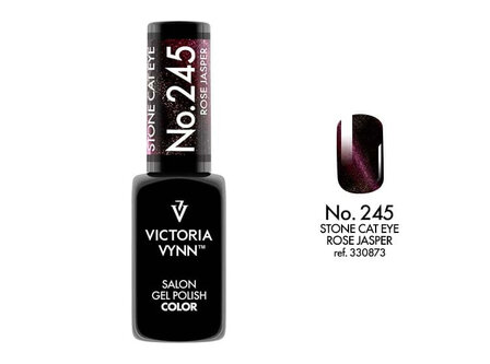 Victoria Vynn&trade; Gel Polish Soak Off 245 - Stone Cat Eye Rose Jasper