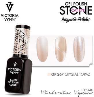 Victoria Vynn&trade; Gel Polish Soak Off 267 - Stone Cat Eye Crystal Topaz