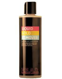 Liquid gold remover voor haarlijm