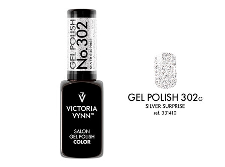 Victoria Vynn&trade; Gel Polish Soak  302 Silver suprise Magic charm