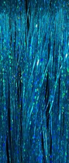 Hair Tinsels - Sparkle ocean 100 stuks kleur 15