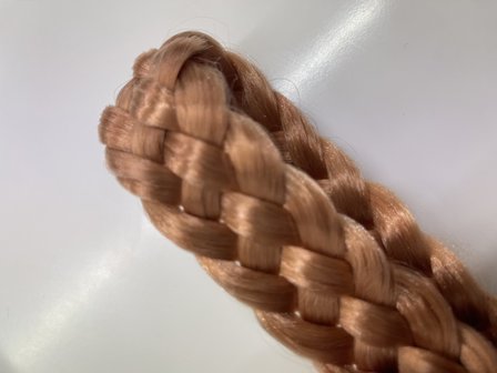 vlecht haarband - Light copper