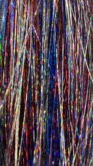 Hair Tinsels - Sparkle Regenboog 100 stuks 
