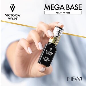 Victoria Vynn&trade; Gel Polish Rubber Base - Mega Base Milky White