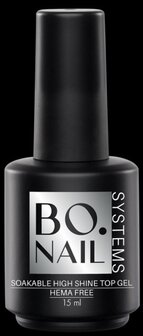 BO. Soakable Top gel high shine HEMA FREE 15 ml