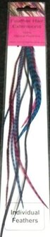 Awesome Feather extensions Mixed Color per 50 verpakt (zonder topping)