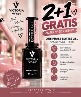 2+1 GRATIS Victoria Vynn Bottle Gel BIAB - naked nude 