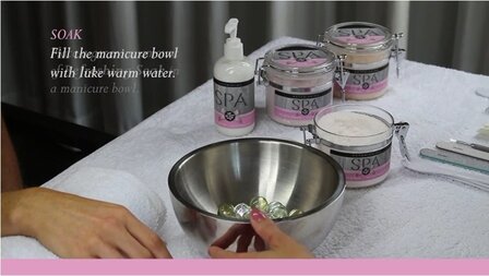 Manicure Bowl roestvrij staal 20 cm