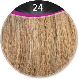 Great Hair extensions/50 cm stijl KL: 24 - diepblond