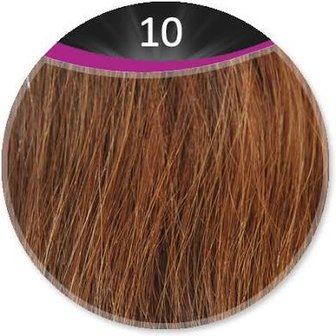 Great Hair extensions/50 cm stijl KL: 10 - donkerblond 