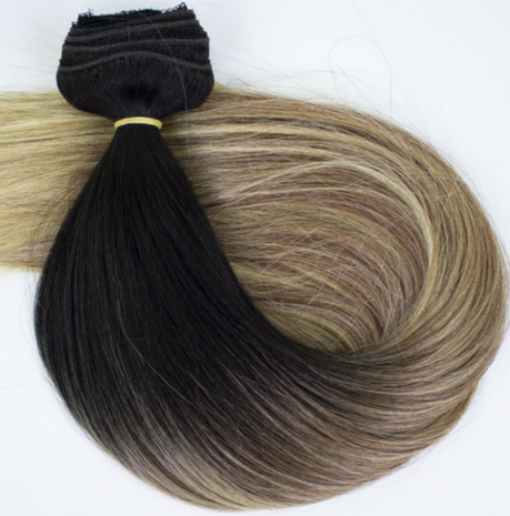 Clip In 7 Banen, Warm Blonde Ombre Glamour Your Hair