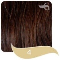 Great Hair Tape Extensions 40 cm #4 Donker Kastanje