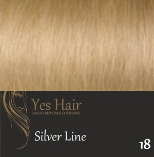 Yes Hair Extensions Silver Line 40 cm 18 Yes Hair Extensions Silver Line 40 cm 18