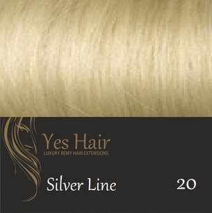 Yes Hair Extensions Silver Line 50 cm NS kleur 20  Yes Hair Extensions Silver Line 50 cm NS kleur 20