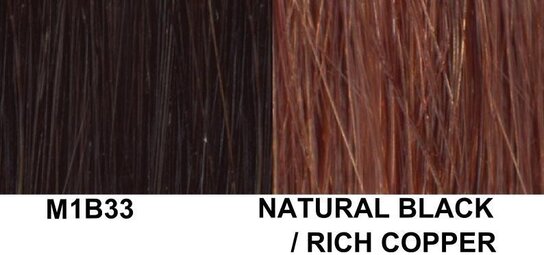 Haarstukje Tornado Kleur: M1B33