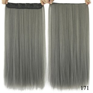 Clip In Hair One Stroke stijl #171 Dark grey Clip In Hair One Stroke stijl #171 Dark grey