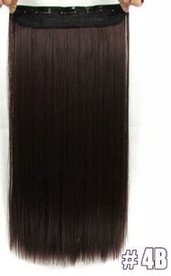Clip In Hair One Stroke stijl  55 cm #4 Clip In Hair One Stroke stijl  55 cm #4