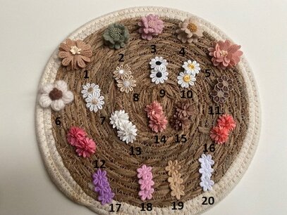 Antislip haarspeldjes Flowers Antislip haarspeldjes Flowers