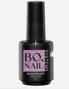 BO. BIAB Brush Builder Sparkle Violet (15ml) BO. BIAB Brush Builder Sparkle Violet (15ml)