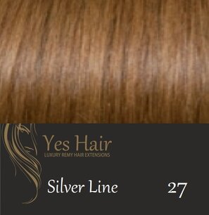 Yes Hair Extensions Silver Line 40 cm NS kleur 27 B Yes Hair Extensions Silver Line 40 cm NS kleur 27 B