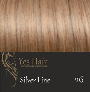Yes Hair Extensions Silver Line 50 cm NS kleur 26 Yes Hair Extensions Silver Line 50 cm NS kleur 26